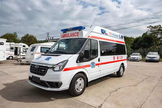 Ford Transit Ambulância de Emergência Médica Branco 4×2 Óleo Diesel