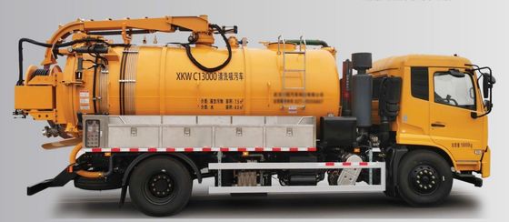 Caminhão de Sucção de Limpeza Potente C13000 para Gerenciamento de Resíduos Pesados