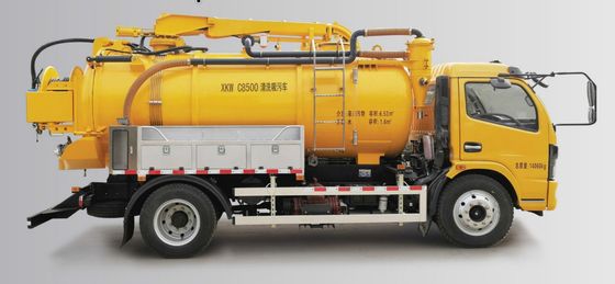 C8500 Caminhão de sucção de esgoto O equipamento imprescindível para profissionais de limpeza