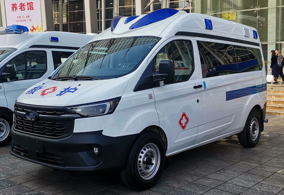 Bom preço. Ambulância Branca Ford Transit 8 lugares Ambulância Médica de gasolina on-line