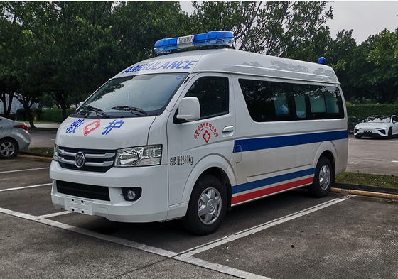 Bom preço. Serviços de Emergência Médica de Futian Ambulância de 7 lugares Tração traseira 4×2 on-line