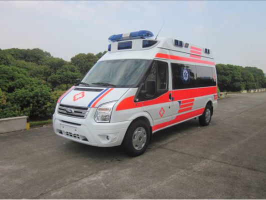 Bom preço. 9 lugares Ford Transit Ambulância 6 lugares Medi Cal Ambulância dianteira traseira 4 × 2 on-line